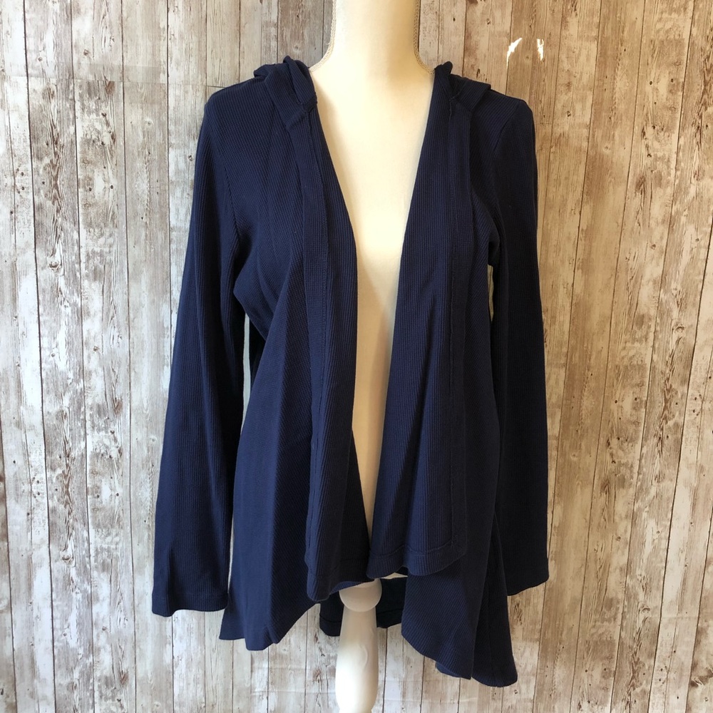 D & Co Active Navy Cardigan Size Medium